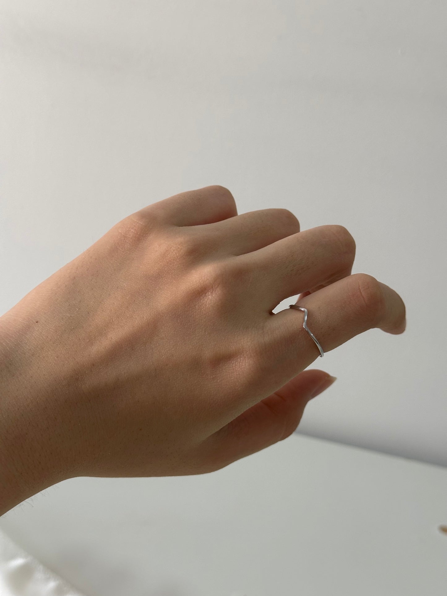 Lightning Bolt Z Letter Ring in 925 Silver | Women's Retro Minimalist Band | Luxe & Versatile | Trendy Fashion